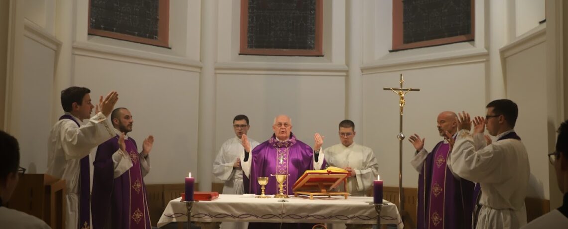 EUHARISTIJSKO SLAVLJE ZA DOBROČINITELJE I POSJET VLČ. FRANJE  PIŠTELEKA BOGOSLOVIJI